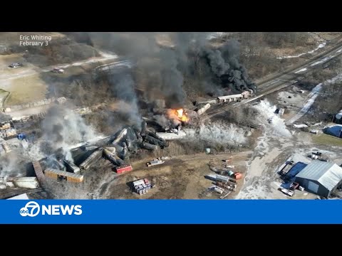 There were more toxic chemicals on train that derailed in Ohio than originally reported, data shows