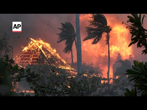 Historic Hawaii town destroyed by wildfire