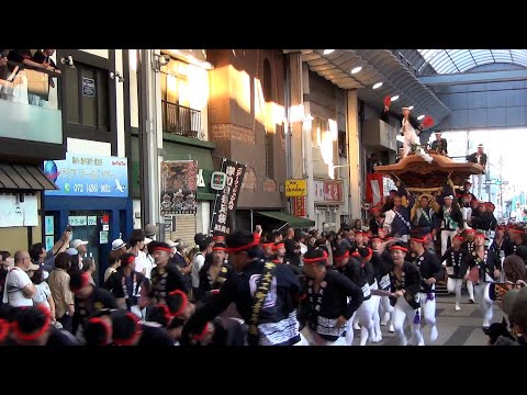 令和5年 岸和田だんじり祭 曳き出し(商店街)Kishiwada Danjiri Matsuri2023/09/16