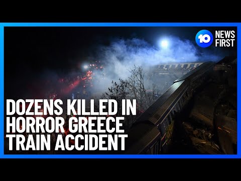 Greece Head-On Train Accident Kills 16, Injuring At Least 85 Near Larissa | 10 News First