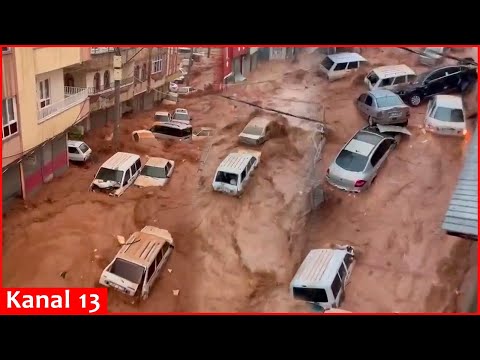 Strong flood in Turkey: There are dead and missing people - Roads and houses are flooded