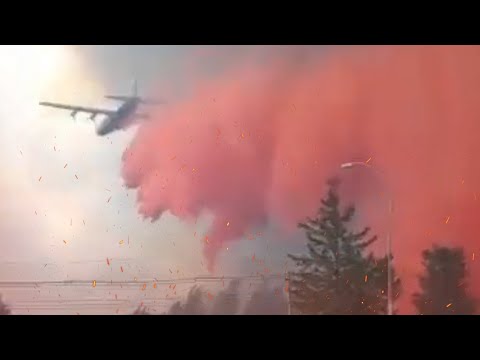 Chile wildfire out of control! Massive forest fire in Nuble region are burning now