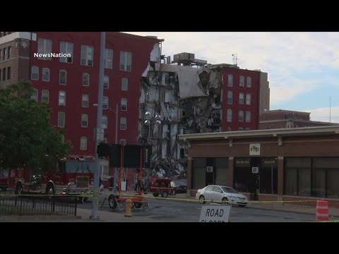 6-story building in Iowa collapses, rescuers &amp; K9 unit searching for survivors