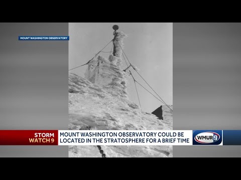 Mount Washington Observatory could be located in stratosphere for brief time