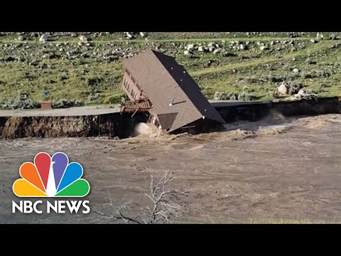 Watch: House Collapses Into Yellowstone River After Record Flooding