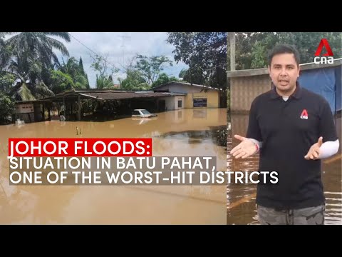 Malaysia floods: Situation in Batu Pahat, one of the worst-hit districts in Johor
