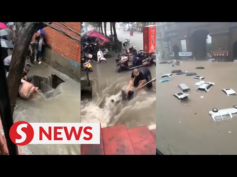 Heavy rainfall kills at least 12 in China's Zhengzhou