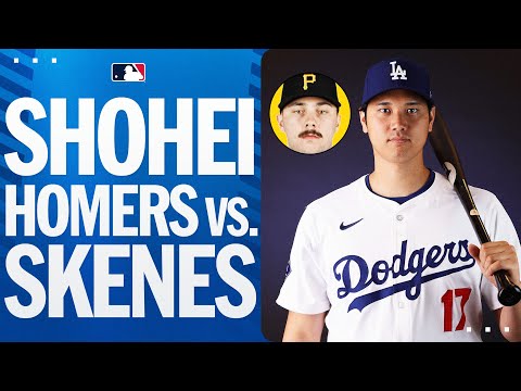 Shohei Ohtani homers off Paul Skenes! (FULL AT-BAT!) | 大谷翔平ハイライト