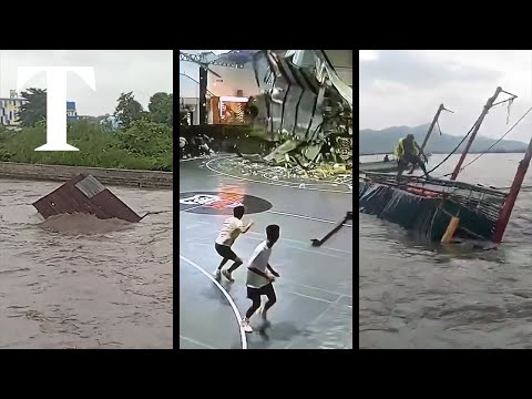 Typhoon Doksuri causes destruction in Philippines