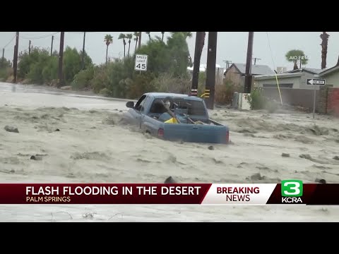 Tropical Storm Hilary brings flash flooding, mudslides to parts of Southern California