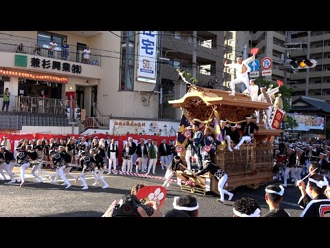 令和5年 岸和田だんじり祭 曳き出し カンカン場 Kishiwada Danjiri Matsuri2023/09/16