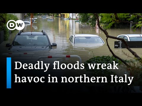 Thousands evacuated as deadly floods sweep northern Italy | DW News