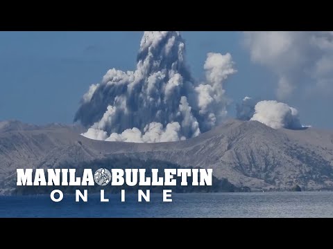 Taal Volcano Eruption
