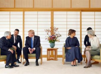 トランプ大統来日