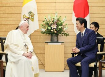 ローマ教皇 フランシスコ台下 安倍総理大臣と会談