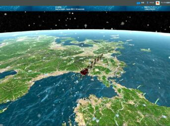 サンタはいまどこ？日本に来るのは何時頃？サンタクロース追跡2024