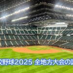 夏の高校野球2025 都道府県別地方大会の試合日程｜第107回夏の甲子園