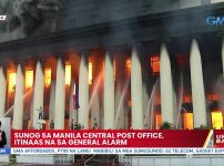 フィリピン マニラ中央郵便局 火災