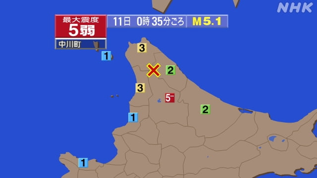 北海道 地震
