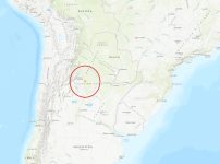 南米アルゼンチンでM6.2の地震