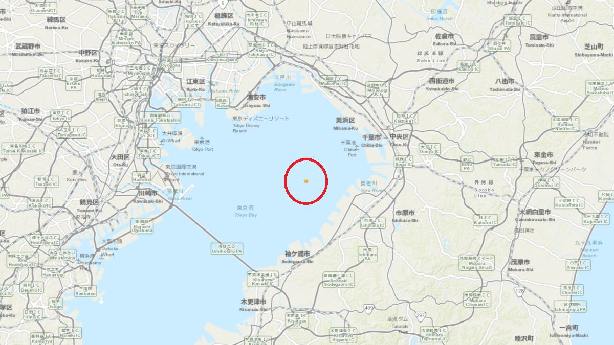 東京・神奈川で震度4の地震