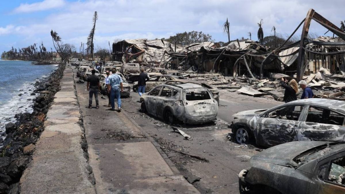 マウイ島の山火事 犠牲者114人 行方不明者はおよそ1050人と知事