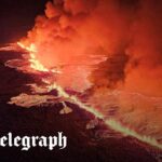 アイスランド・レイキャネス半島で火山が噴火。首都レイキャビク周辺で地震活動が活発化