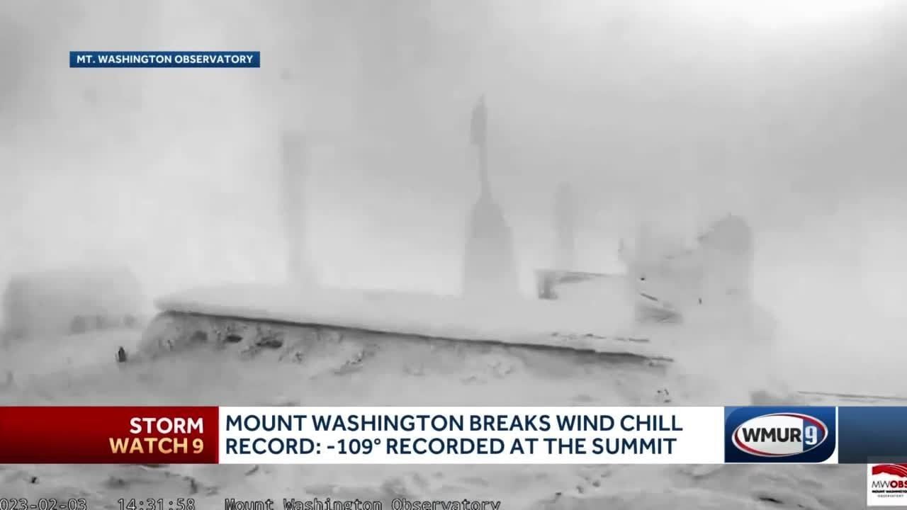 米マウントワシントンで体感気温が全米観測史上最低の零下78度