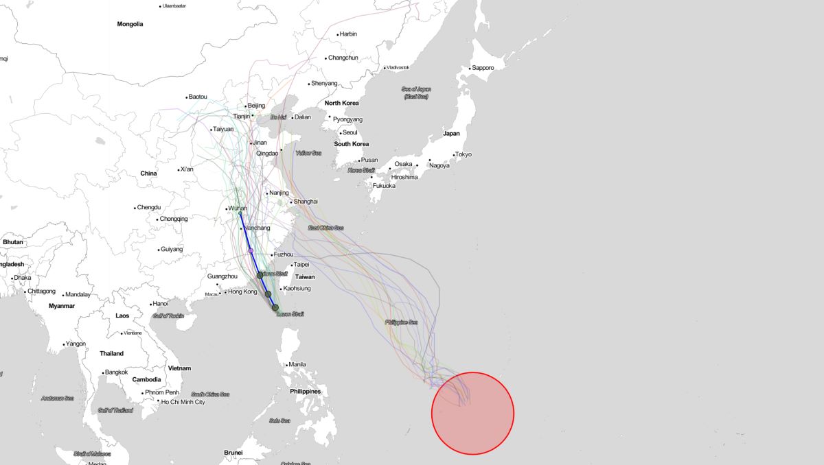 フィリピンの東に熱帯低気圧 台風6号発生を予想 気象庁 JTWC