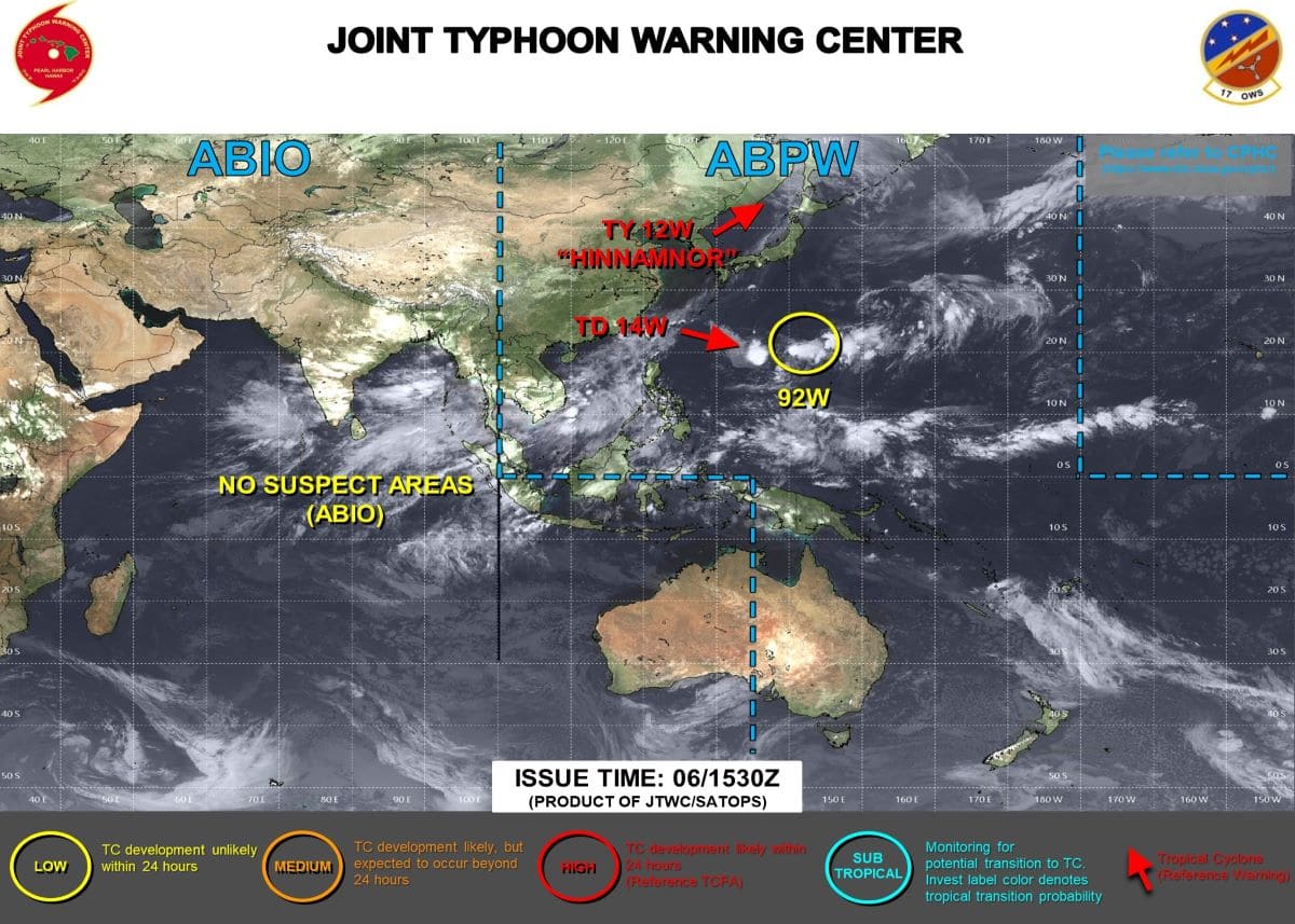 熱帯低気圧 JTWC