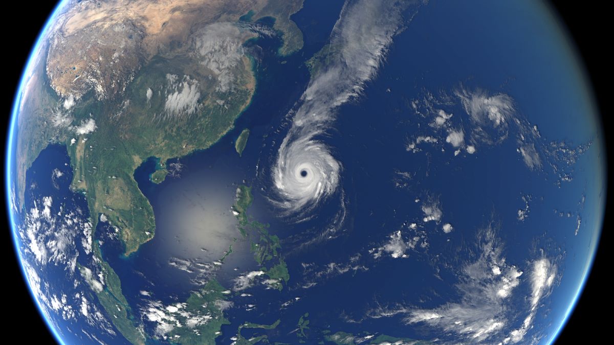 台風の発生と熱帯低気圧 Super Typhoon Trami 2018